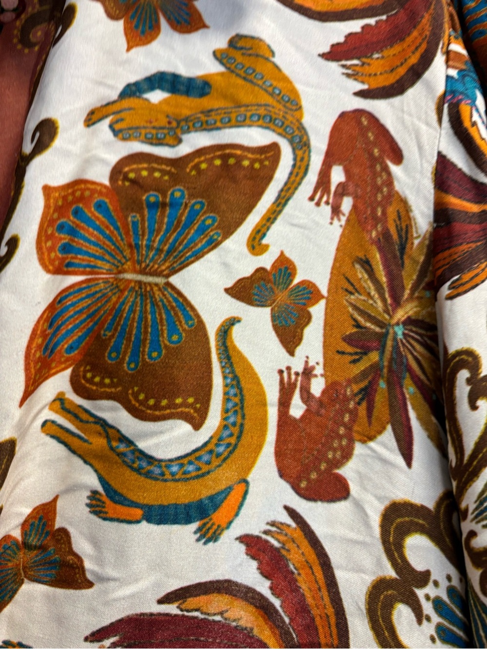 FARM Rio Miranda Mix Chemise Midi dress. - Picture 7 of 8